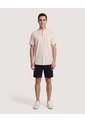 Camisa Manga Larga Con Bolsillo  Para Hombre Beige Ostu de Ostu