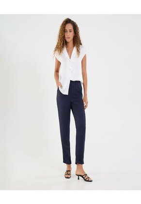 Blusa Para Mujer Manga Sisa Color Crudo Marca Ostu #40121140