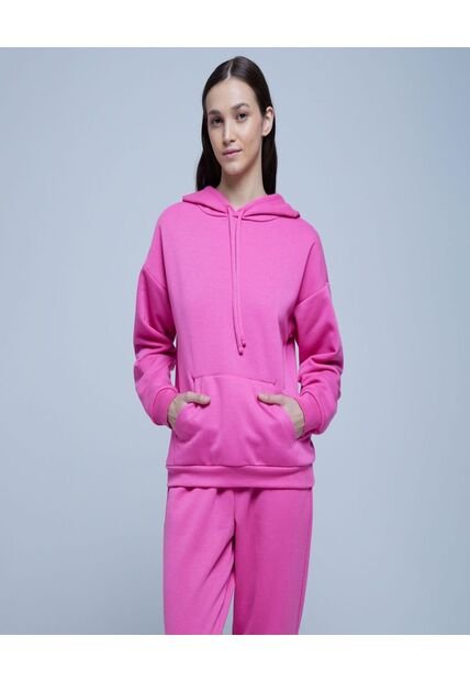 Buzo Para Mujer Hoodie Color Rosa Marca Ostu #40060332