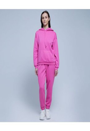 Buzo Para Mujer Hoodie Color Rosa Marca Ostu #40060332