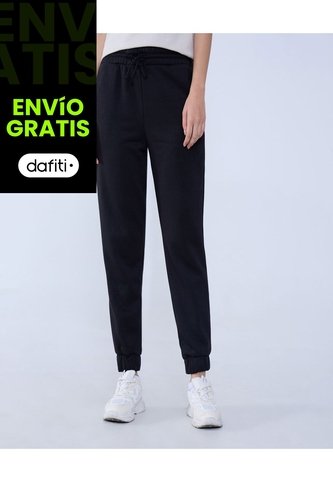Pantalon Para Mujer Jogger Color Negro Marca Ostu #40070715 Ostu