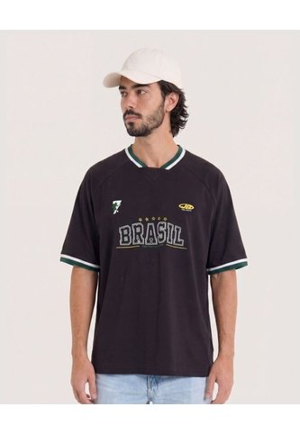 Camiseta Mundial Brasil 2026  Para Hombre Negro Ostu Ostu