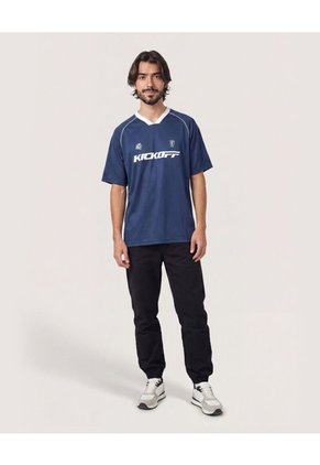 Camiseta Mundial Kickoff 2026  Para Hombre Azul Ostu