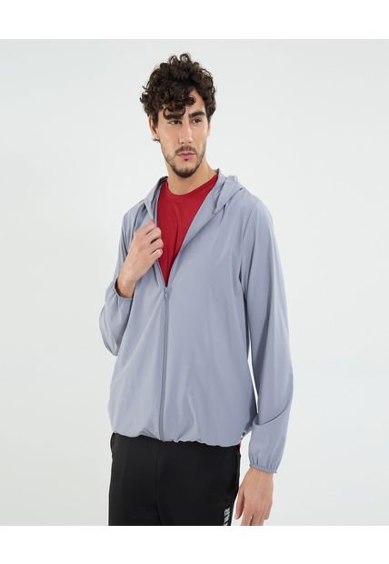 Chaqueta Para Hombre Deportiva Color Gris Marca Ostu #60080170