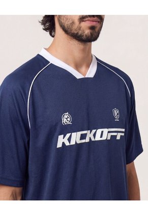 Camiseta Mundial Kickoff 2026  Para Hombre Azul Ostu