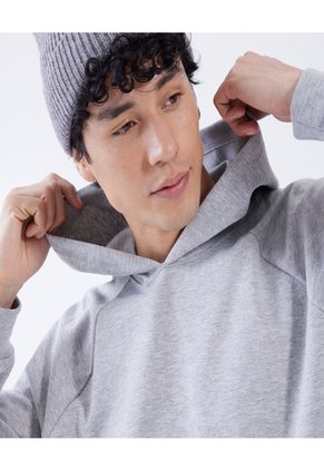 Buzo Para Hombre Hoodie Color Gris Marca Ostu #60060289