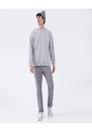 Buzo Para Hombre Hoodie Color Gris  Marca Ostu #60060289 de Ostu