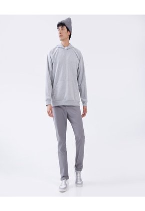 Buzo Para Hombre Hoodie Color Gris Marca Ostu #60060289