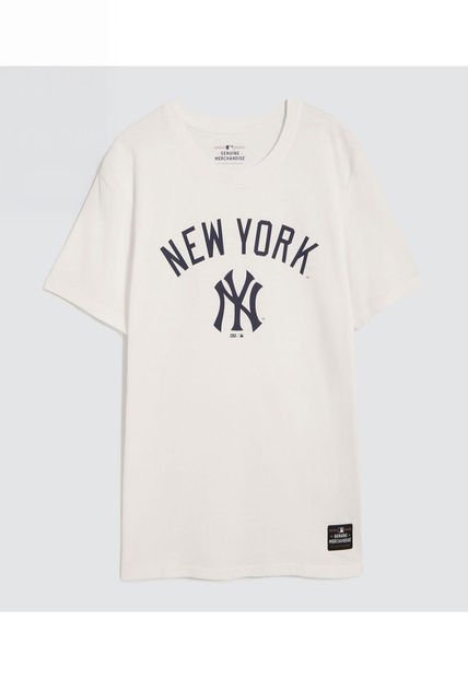 Camiseta Para Hombre Manga Corta Color Blanco Marca Ostu #60091431