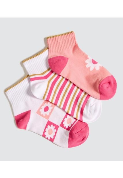 Medias Para Niña Tobillera Color Pack X Marca Ostu #90980115