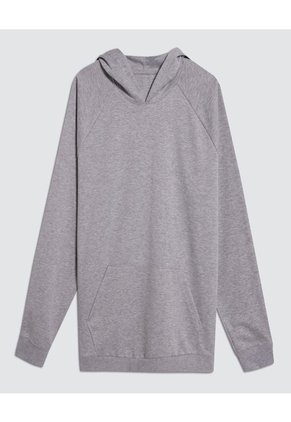 Buzo Para Hombre Hoodie Color Gris Marca Ostu #60060289