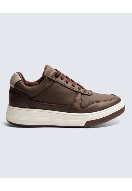 Tenis Para Hombre Casual Color Camel Marca Ostu #60720096