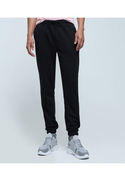 Pantalon Para Hombre Jogger Color Negro Marca Ostu #60070359