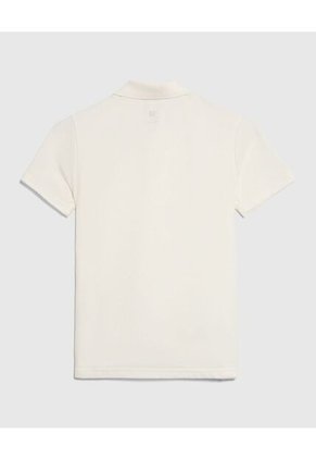 Polo Infantil Niño Manga Corta Color Crema Marca Ostu #80110106