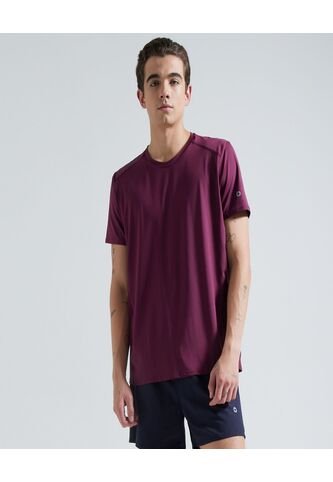 Camiseta Para Hombre Manga Corta Color Vino Marca Ostu #60091060 Ostu