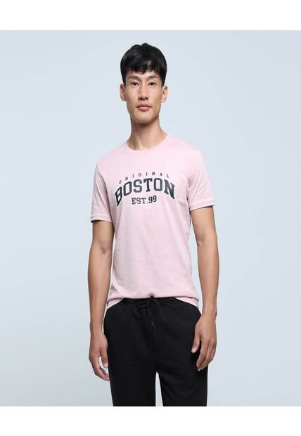 Camiseta Para Hombre Manga Corta Color Paloderosa Marca Ostu #60091330