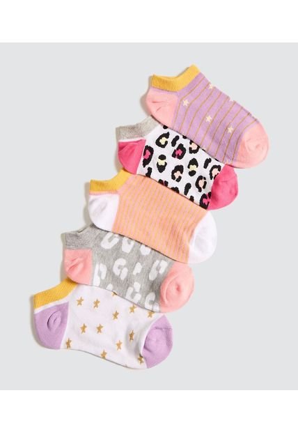 Medias Para Niña Invisible Color Pack X Marca Ostu #90980113