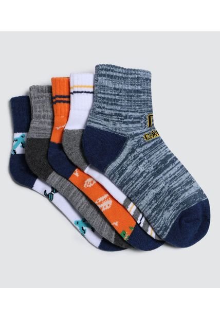 Medias Para Niño Tobillera Color Pack X Marca Ostu #80980114