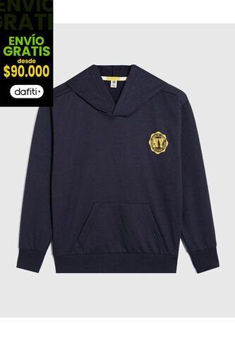 Buzo Infantil Niño Hoodie Color Azul Marca Ostu #80060161 Ostu