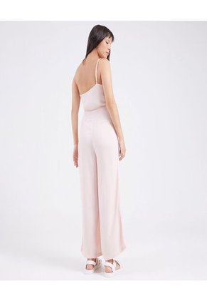 Enterizo Para Mujer Manga Sisa Color Rosado  Marca Ostu #40320073