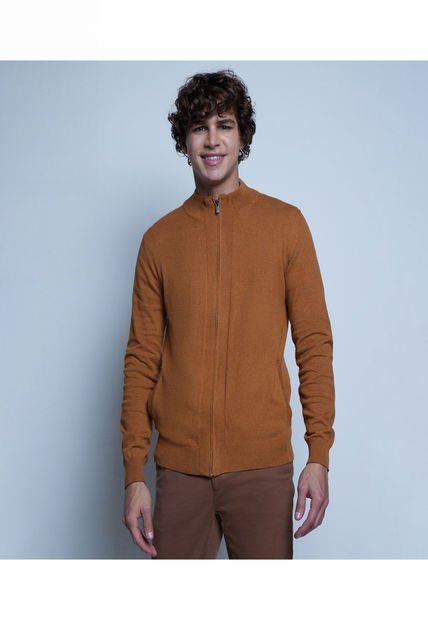 Saco Para Hombre Saco Abierto Color Café  Marca Ostu #60330038
