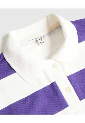 Buzo Infantil Niña Cuello Redondo Color Morado Marca Ostu #90060134