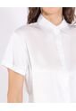 Camisa  Para Mujer Manga Corta Color Crudo Marca Ostu #40010372 de Ostu