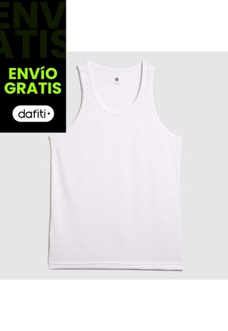 Camiseta Interior Para Hombre Manga Sisa Color Blanco Marca Ostu #60020011 Ostu