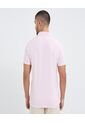 Polo Para Hombre Cuello Tejido Sin Bolsillo Color Rosa Marca Ostu #60110741 de Ostu