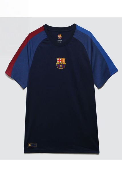 Camiseta Para Hombre Manga Corta Color Azul  Marca Ostu #60091460