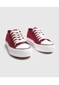 Tenis Para Mujer Canvas Color Vino Marca Ostu #40720183 de Ostu