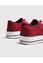 Tenis Para Mujer Canvas Color Vino Marca Ostu #40720183 de Ostu