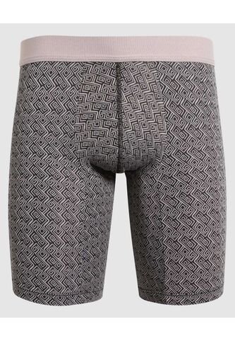 Boxer Para Hombre Filete Medio Microfibra Color Gris  Marca Ostu #60000454 Ostu
