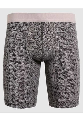 Boxer Para Hombre Filete Medio Microfibra Color Gris  Marca Ostu #60000454