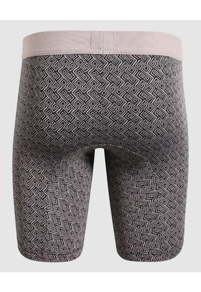 Boxer Para Hombre Filete Medio Microfibra Color Gris  Marca Ostu #60000454