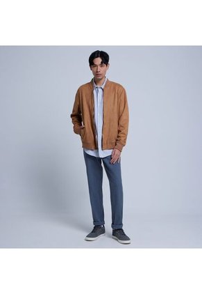 Camisa Para Hombre Manga Corta Con Bolsillo Color Azul  Marca Ostu #60010635