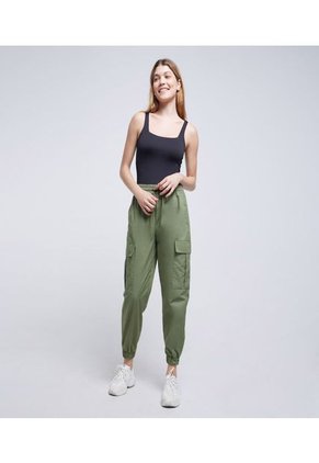 Body Para Mujer Manga Sisa Color Negro Marca Ostu #40200108