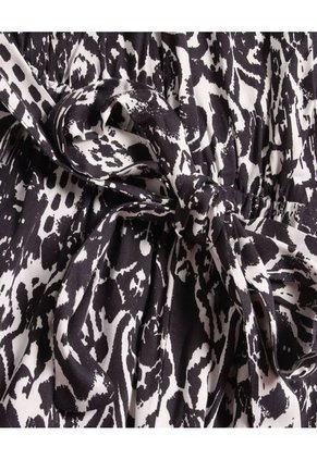 Enterizo Para Mujer Manga Corta Color Negro Marca Ostu #40320102