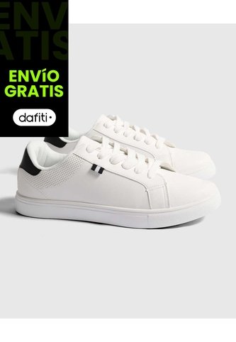 Tenis Para Hombre Casual Color Blanco Marca Ostu #60720109 Ostu