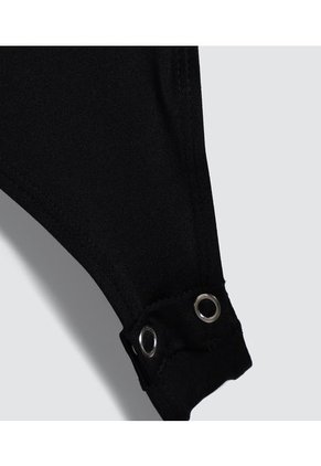 Body Para Mujer Manga Sisa Color Negro Marca Ostu #40200108