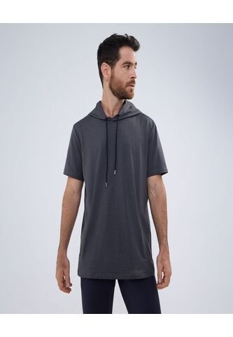 Camiseta Para Hombre Manga Corta Color Negro Marca Ostu #60091382 Ostu