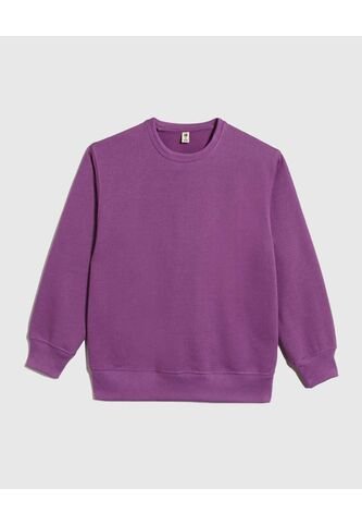 Buzo Para Niña Cuello Redondo Color Morado Marca Ostu #90060119 Ostu