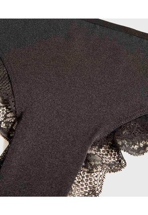 Panty Para Mujer Hipster Color Negro Marca Ostu #40800091