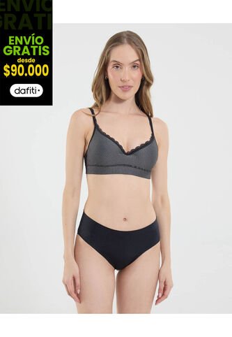 Top Para Mujer Top Color Negro Marca Ostu #40220382 Ostu