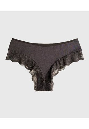 Panty Para Mujer Hipster Color Negro Marca Ostu #40800091