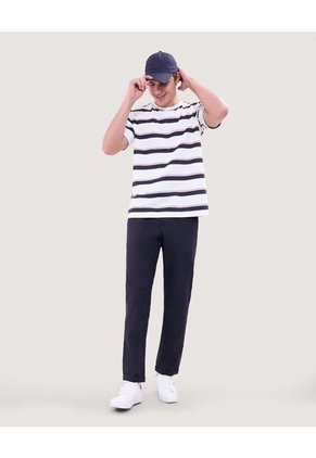 Pantalon Para Hombre Jogger Color Azul  Marca Ostu #60070413