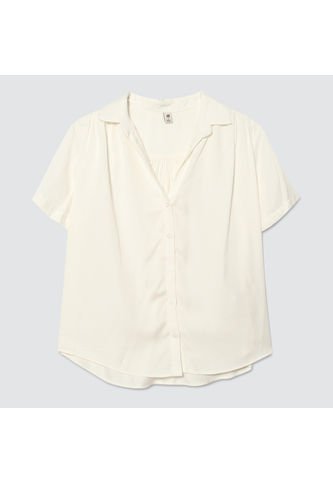 Blusa Para Mujer Manga Corta Color Gris  Marca Ostu #40120778 Ostu