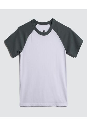 Camiseta Para Niño Manga Corta Color Blanco Marca Ostu #80090212 Ostu