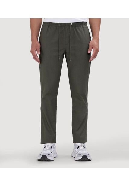 Pantalon Para Hombre Jogger Color Verde Oliva Marca Ostu #60070416