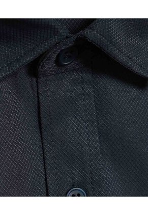 Camisa Para Hombre Manga Larga Con Bolsillo Color Azul  Marca Ostu #60010645